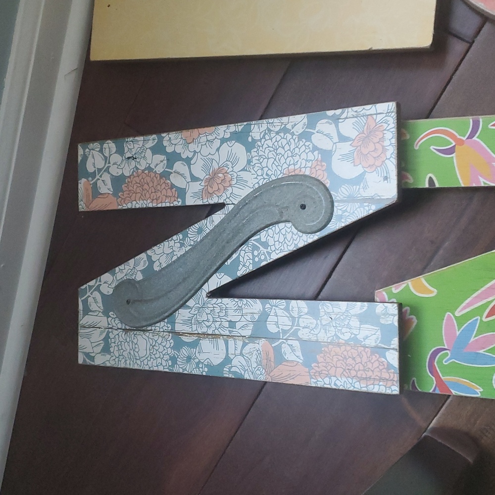 Large 10-12 inch decorative letters all new . Leftover from  a project 3… - Picture 4 of 7